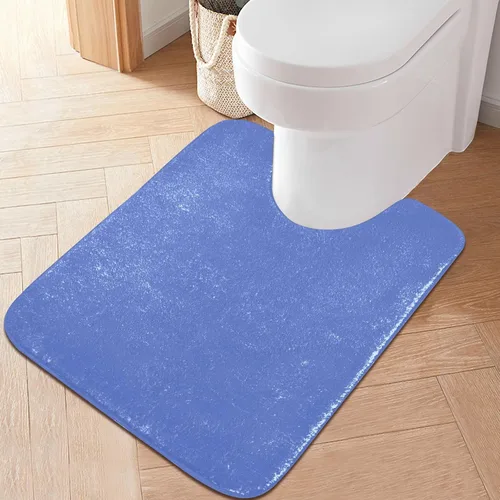 Miniatura 14 de Alfombra de baño amarilla, suave, absorbente, lavable a máquina, juego de alfombras de baño antideslizantes para puerta de baño, dormitorio