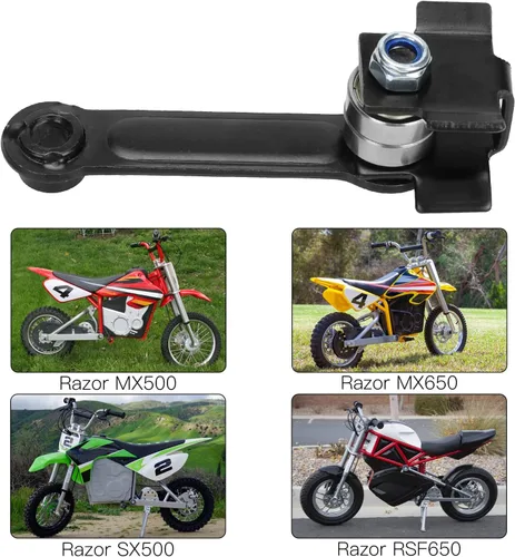 Miniatura 2 de GREHUA Tensor de cadena ajustador con resorte para Razor MX500 MX650 SX500 Dirt Rocket Electric Motocross RSF650 Mini Sport Street Bike Motocicleta