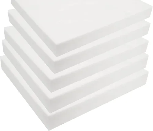 Miniatura 9 de FoamTouch Cojín de espuma para tapicería de alta densidad, 4 pulgadas de alto x 24 pulgadas de ancho x 24 pulgadas de largo, fabricado en Estados
