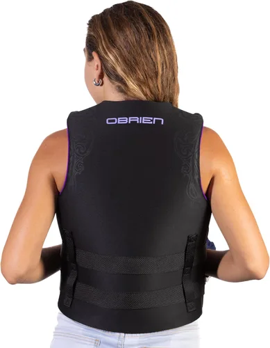 Miniatura 2 de O'Brien Impulse - Chaleco salvavidas para mujer, aprobado por la Guardia Costera de los Estados Unidos, ideal para cualquier deporte acuático