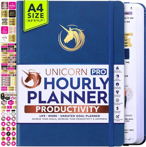Miniatura 8 de Life Planner - Agenda diaria, semanal y mensual sin fecha con sección de presupuesto, un viaje de 12 meses para aumentar la productividad