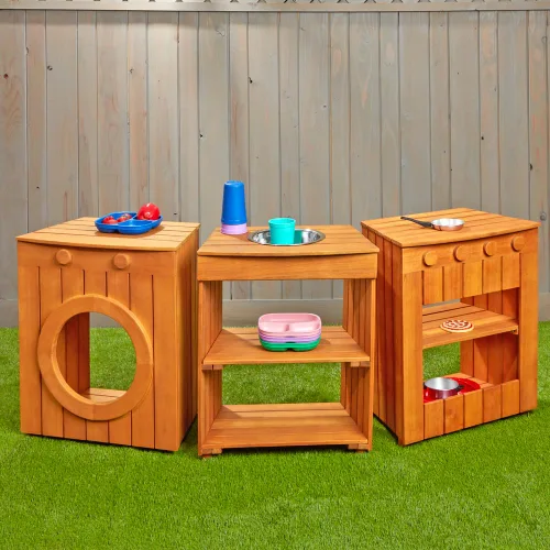 Juego de cocina al aire libre, juego de cocina para niños, cocina de barro para niños, juego al aire libre, juego para niños al aire libre, casa de