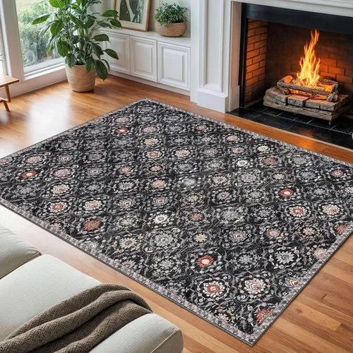 Miniatura 58 de KILOCOCO Alfombra de Pasillo 2x6, Alfombra de Pasillo Marroquí Súper Suave Lavable para Pasillo de Entrada, Alfombra de Cocina de Pasillo de Lana