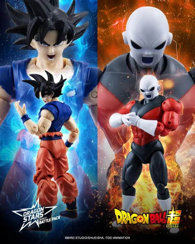 Miniatura 2 de Dragon Stars Series - Dragon Ball Super - Set de Figuras de Acción Goku Ultra Instinct Sign vs Jiren Battle Pack de 6.5 pulgadas