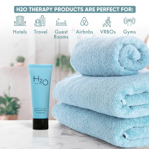 Miniatura 2 de H2O Therapy Champú, hotelería tamaño viaje, 1 oz (caja de 300)