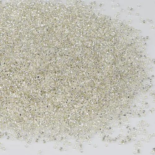 Miniatura 16 de Cuentas de semillas doradas transparentes de 4 mm al por mayor para hacer joyas, 110 gramos, aproximadamente 1600 piezas, cuentas de vidrio 6/0