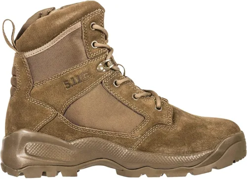 Miniatura 6 de 5.11 Tactical Botas tácticas para hombre A.T.A.C. 2.0 de 6 pulgadas con zíper lateral Desert, con Ortholite Achilles Cuff, estilo 12395, Dark Coyote