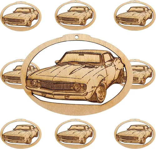 Miniatura 4 de 1969 Camaro Ornament, Camaro Lovers Gifts for Men, Women, Classic Car Christmas Ornament, Handmade in The USA