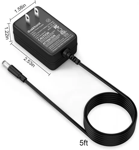 Miniatura 2 de Ac Dc Adapter for Charging Casio Model AD-E24250LW ADE24250LW DC Replacement Switching Power Supply Cord Charger