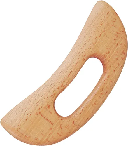 FKYzixeh Masajeador de drenaje linfático, herramienta Gua Sha de madera para cuerpo, raspador de masaje manual para anticelulitis y aliviar la