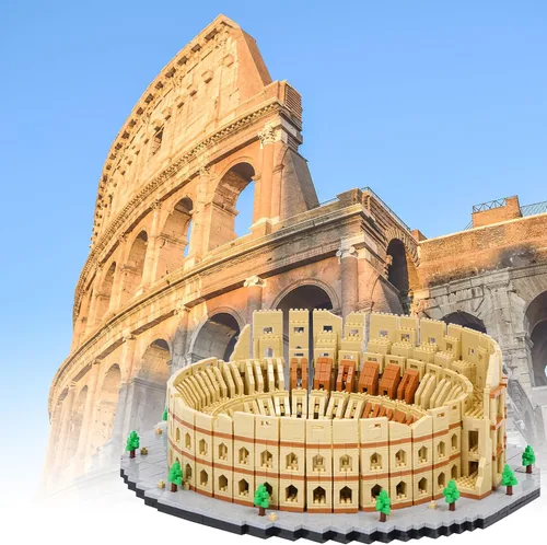 Miniatura 2 de Juego de bloques de construcción Modelo Arco del Triunfo Micro Bloques de construcción 2020 PCS Kit de construcción de arquitectura famosa, regalos