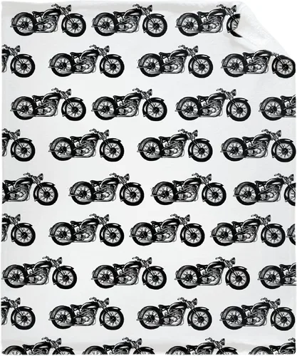 Miniatura 54 de Manta de motocross Racer deportes extremos estampada súper suave de franela de felpa ligera y acogedora para niños y hombres, regalo para sofá Dirt