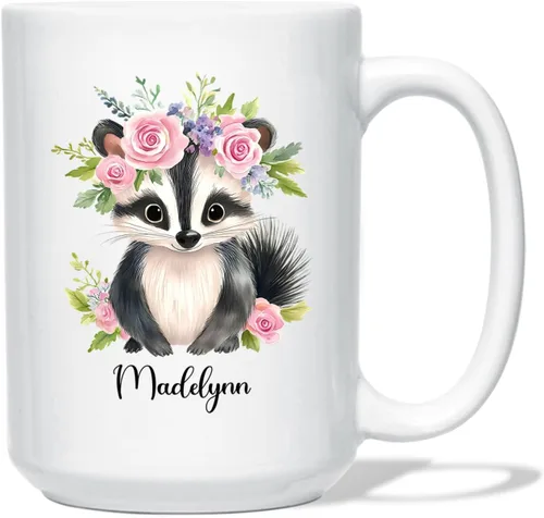Miniatura 14 de Taza de café de burro personalizada, bonita taza de café de burro para amantes de los animales, niñas, hermana e hija, taza de té personalizada