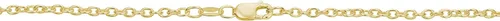 Miniatura 21 de Kooljewelry Collar de plata de ley u oro amarillo sobre plata de ley para mujer (0.047 in, 0.063 in o 0.083 in)