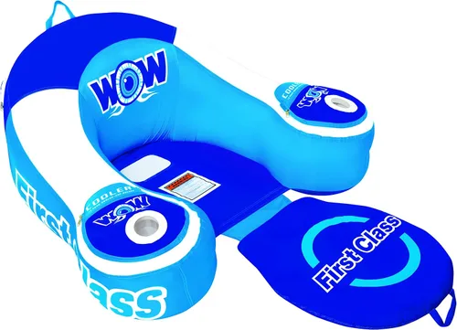 Miniatura 2 de Wow World of Watersports First Class Lounge - Flotador inflable para 1 persona y Aqua Campania Ultimate 2 en 1 - Flotador de piscina - Extra grande