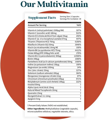 Miniatura 3 de Pattern Wellness Paquete de salud masculina – Multivitamínico, vitamina K2 y D3, complejo de zinc – Apoyo para la salud y el bienestar masculino