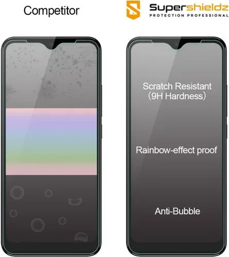 Miniatura 2 de Supershieldz Protector de pantalla de vidrio templado diseñado para Nokia C110, antiarañazos, sin burbujas