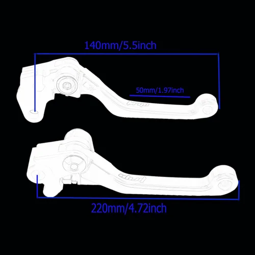 Miniatura 7 de Manija de Freno de Embrague Pivotante Plegable CNC para Motocicleta para RM125 RM250 RM 125 250 1996 1997 1998 1999 2000 2001 2002 2003