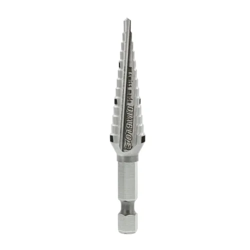Miniatura 5 de Diablo Broca de paso fuerte impacto, perforación rápida y precisa en metales finos, plástico y acero - Diseño optimizado de doble flauta, diámetro