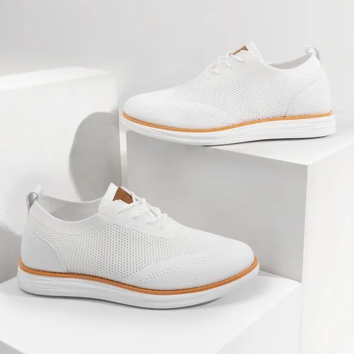 Miniatura 9 de Bruno Marc Zapatillas de malla para hombre Oxfords ligeras