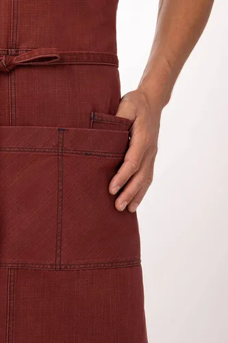 Miniatura 4 de Chef Works - Delantal unisex con espalda cruzada
