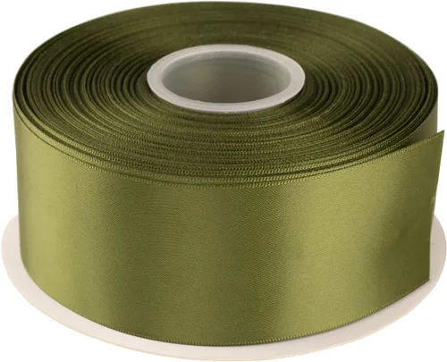 Miniatura 83 de AVANAVA Cinta de satén de doble cara de 1-1/2 pulgadas de ancho - 50 yardas (012-plateado)