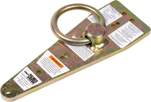 Miniatura 7 de Palmer Safety Soporte de anclaje de techo de acero temporal reutilizable para uso industrial y de construcción en madera/metal I OSHA/ANSI obediente