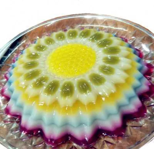Miniatura 2 de SADYFON Molde de aluminio para decoración de pasteles en forma de flor de girasol para cumpleaños, boda, aniversario, fiesta, tartas, moldes