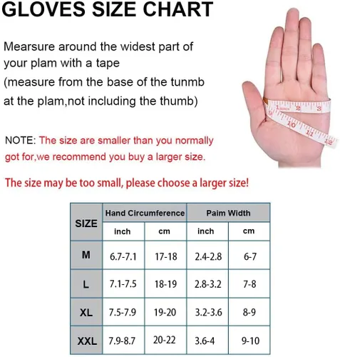 Miniatura 6 de Guantes de invierno cálidos, aptos para pantalla táctil, para clima frío, guantes de conducción, resistentes al viento, antideslizantes, guantes