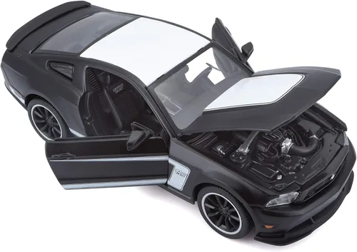 Miniatura 4 de Maisto M31269 Ford Mustang - Coche coleccionable a escala 1:24, color negro mate