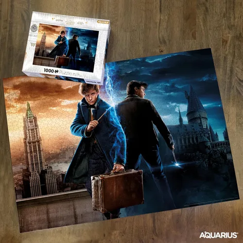 Miniatura 3 de AQUARIUS Harry Potter Wizarding World (rompecabezas de 1000 piezas) – Mercancía y coleccionables de Harry Potter con licencia oficial – Sin