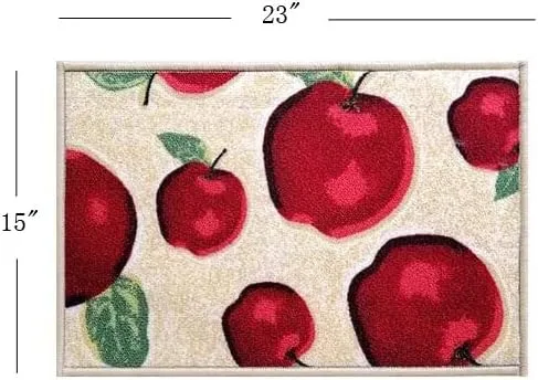 Miniatura 3 de Juego de alfombras de cocina con respaldo de goma antideslizante, 3 piezas (2 unidades)