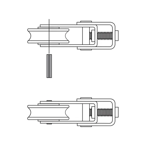 Miniatura 7 de Prime-Line D 1799 Kit de reemplazo de rodillos para puerta de patio, 1-1/2 pulgadas, paquete de 2
