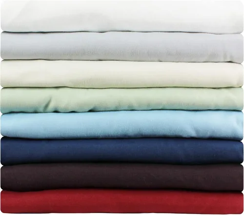 Miniatura 4 de College Covers Everything Comfy - Juego de sábanas de microfibra cepillada suave, individual, color blanco antiguo