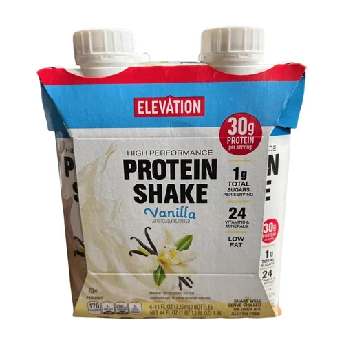 Miniatura 5 de Elevation High Performance Protein Shake Vanilla and Chocolate 44fl oz 1.3L (8 botellas/2 paquetes)