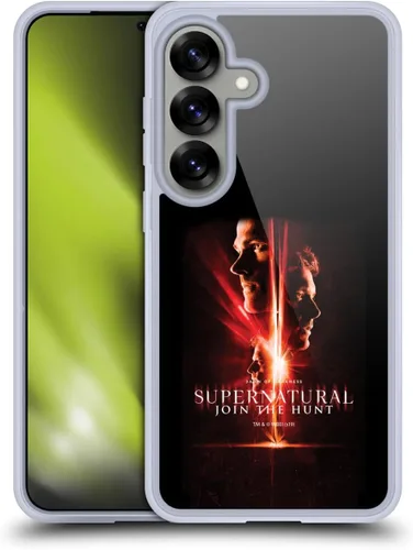 Miniatura 45 de Head Case Designs Supernatural Sam, Dean & Castiel Key Art - Funda de gel con licencia oficial [protección de grado militar] compatible con Google