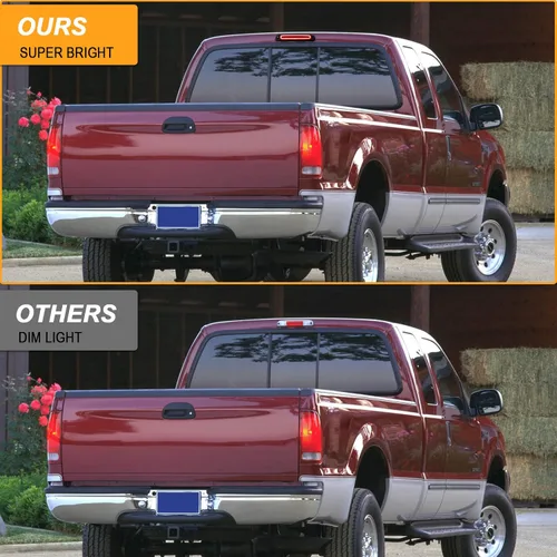 Miniatura 3 de R&F Auto lámpara de parada LED estroboscópica de montaje alto compatible con F-250 F-350 F-450 F-550 Super Duty (1999-2016), para Ranger (1993-2011)