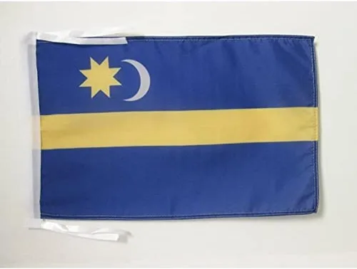 Miniatura 1270 de Bandera de México AZ FLAG, 45.7 x 30.5 cm, con cordones - Pequeñas banderas mexicanas de 30 x 45 cm - Bandera de 45.7 x 30.5 cm