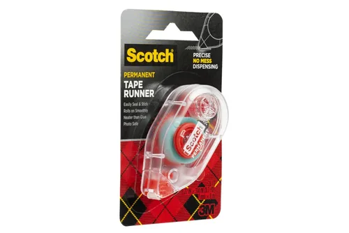 Miniatura 2 de Scotch - Rodillo adhesivo permanente de doble cara de 0.27 pulgadas x 26 pies, cinta recargable sin ácidos, apta para fotos, para álbumes