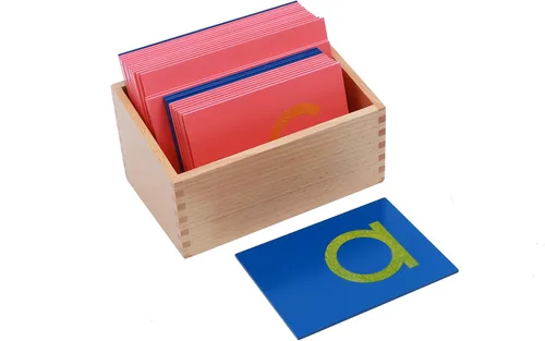 Miniatura 3 de Montessori Materials Letras de papel de lija en minúsculas - Impresión