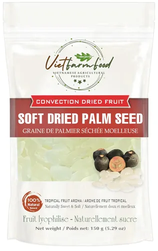 Miniatura 27 de SOURSOP SUAVE SECO (GUANABANA) 5.29 Oz (5.29 oz) VIETFARMFOOD: Fruta seca por convección, dulzura natural pura sin azúcar, suave al masticar.