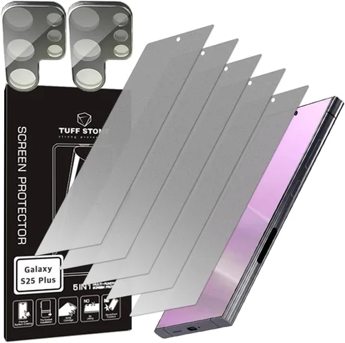 Miniatura 9 de [5+2] 5 protectores de pantalla de película de TPU antirreflejos (mate) + 2 protectores de lente compatibles con RevVL 6 x 5G 2023 protector