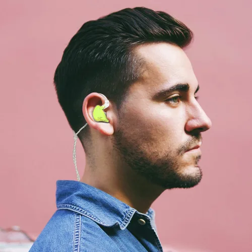 Miniatura 7 de BASN Bmaster - Auriculares intraurales con aislamiento de ruido, monitor de 1BA+2DD con armadura equilibrada híbrida de dos controladores IEM
