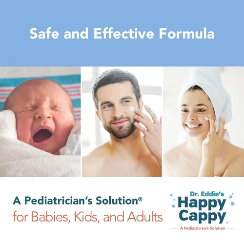 Miniatura 7 de Crema hidratante Happy Cappy – Crema para bebés con tendencia al eccema, loción para piel seca para bebés, niños pequeños y niños, formulada por