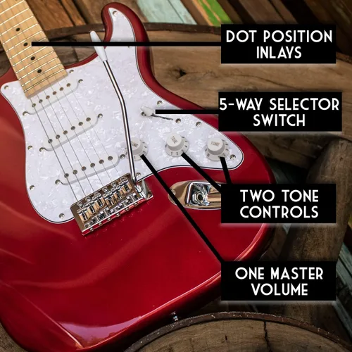 Miniatura 3 de Sawtooth Strat Style - Guitarra eléctrica