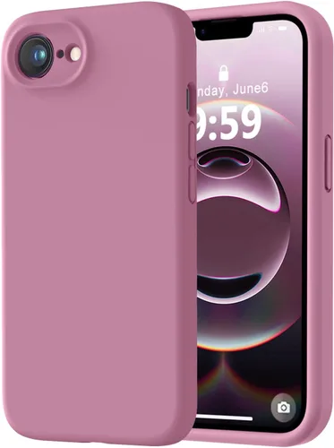 Miniatura 250 de LOVE 3000 Compatible con Funda para iPhone 15, [Cámara de Cobertura Completa de Silicona Suave] [Protección contra Caídas de 8 pies], Forro de Negro