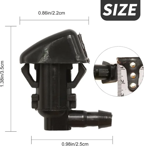 Miniatura 5 de Juego de rociadores de boquilla para limpiaparabrisas delantero, repuesto para Ford F250 F35 2011-2016 # BC3Z-17603-A (1 par)