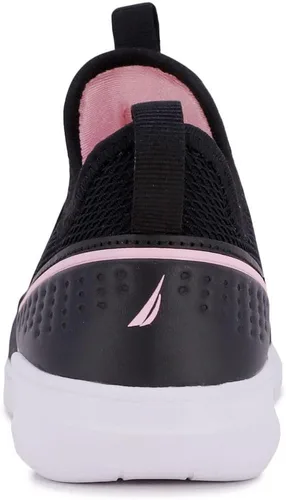Miniatura 3 de Nautica Tenis deportivos sin cordones para niñas jóvenes, elegantes zapatos para correr y tenis para niños pequeños y grandes
