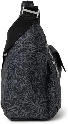 Miniatura 121 de Baggallini womens Everywhere Bagg Crossbody Women 11x9 Lightweight Nylon Hobo Water-resistant Travel Bag W/Rfid