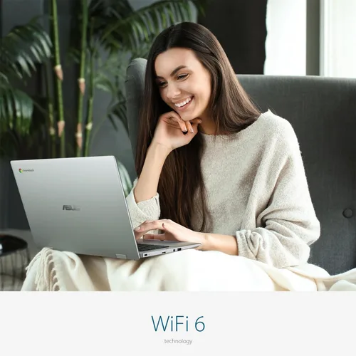 Miniatura 9 de ASUS Chromebook Laptop (14 pulgadas FHD antirreflejo, Intel Celeron N4500, 4 GB de RAM, 64 GB eMMC + tarjeta SD de 64 GB), resistente, hogar